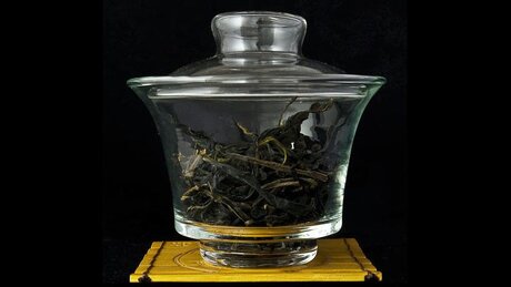 7 грамм крупно листового, не скрученного чая «Одинокие кусты с гор феникса»