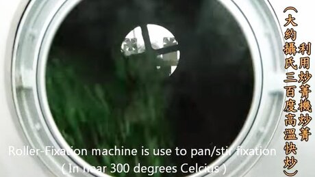 Roasting (chǎoqīng, 炒青) Roasting (chǎoqīng, 炒青)